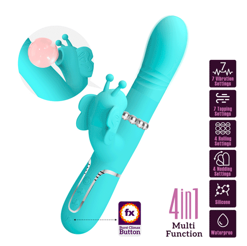 4-in-1 Air Pulse Rabbit Vibrator